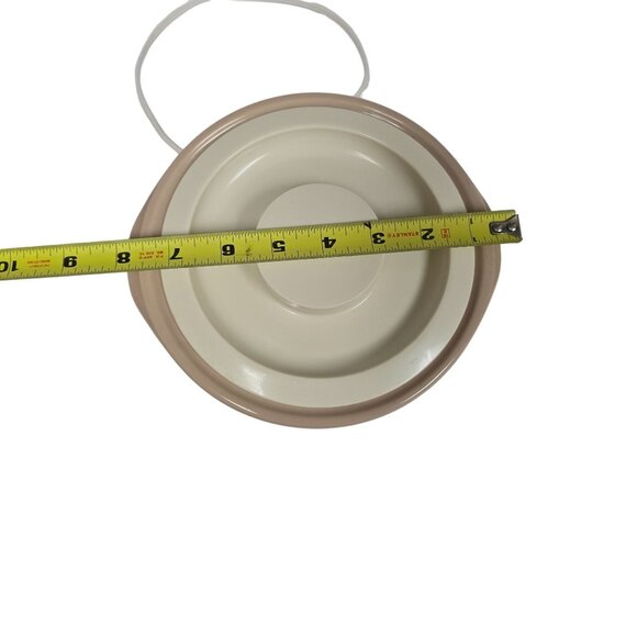 Vintage Rival Crock-Pot 1.5 Qt Stoneware Slow Cooker Retro Floral Design - Picture 10 of 10